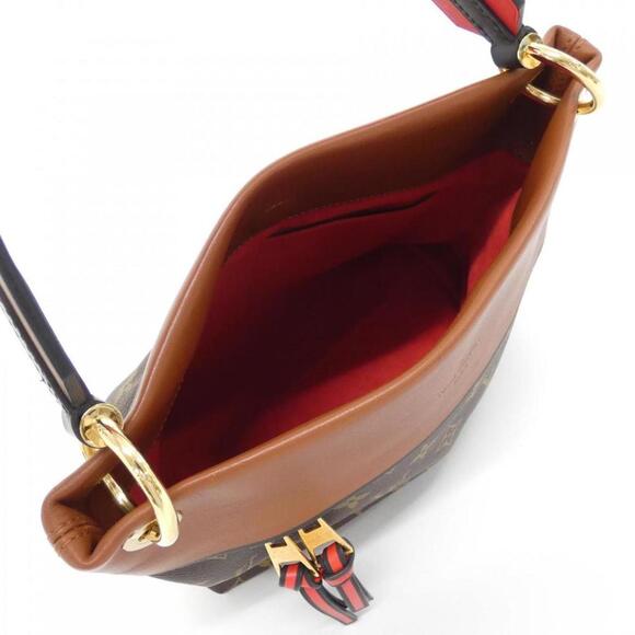 LOUIS VUITTON Gold Monogram Shoulder Bag - Picture 8 of 9